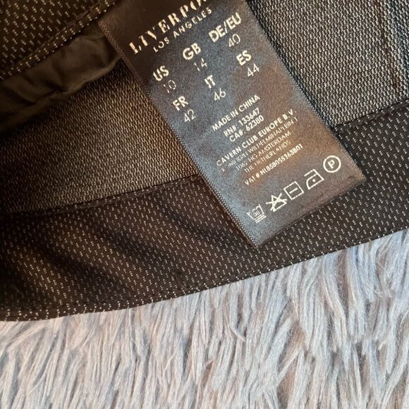 Liverpool Los Angeles Black Pants Size 30 - Picture 3 of 6